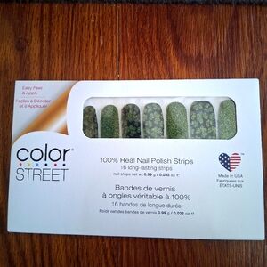 Color Street Green Nail Polish Strips